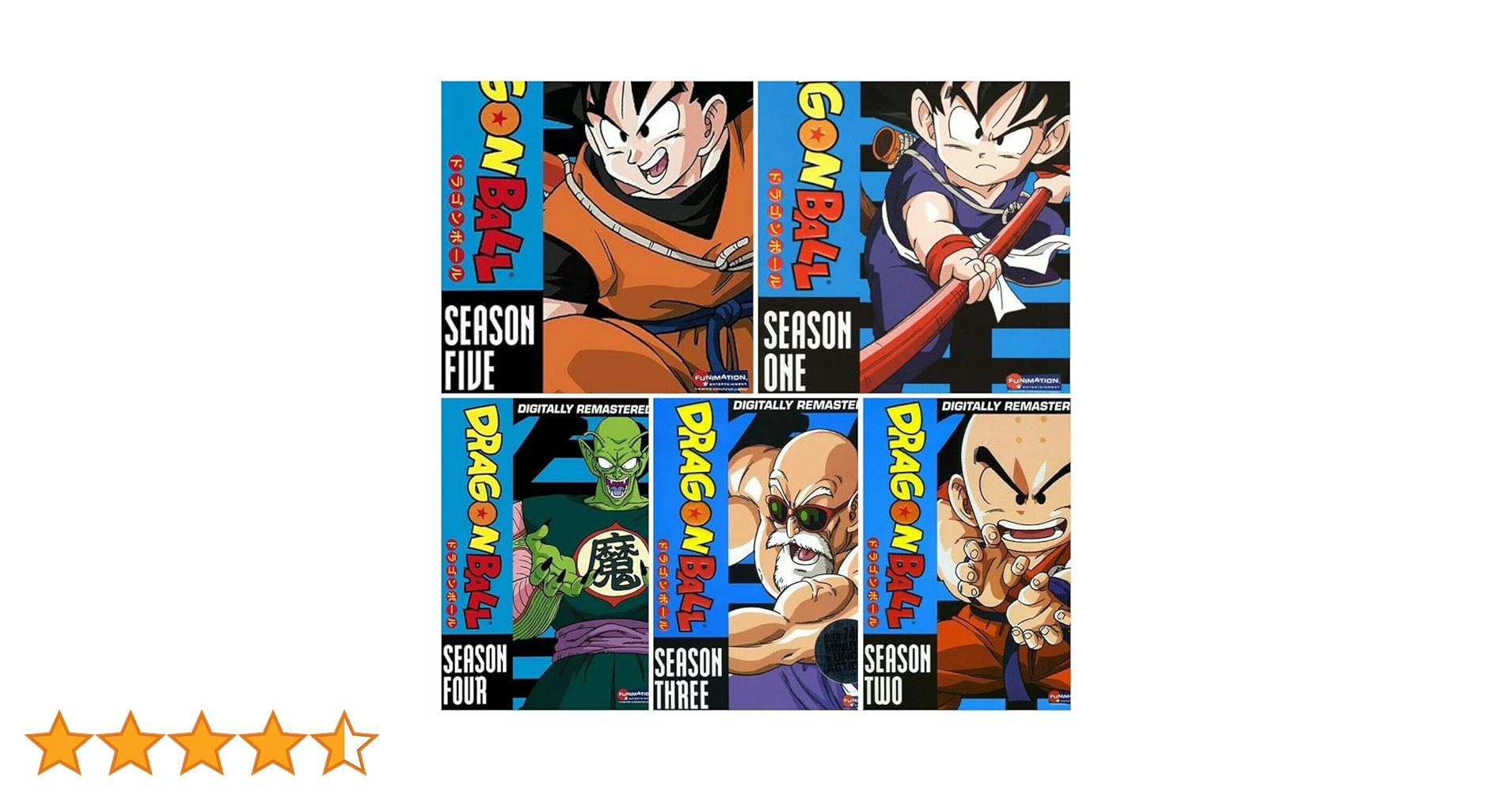 ドラゴンボールZ DVD セット #1-5 DragonBall Complete Seasons 1-5 DVD Pack: Amazon.ca: Movies